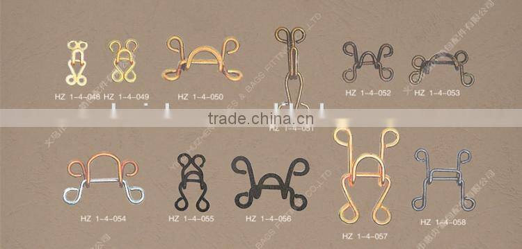 Gold Metal bra hook strap buckle