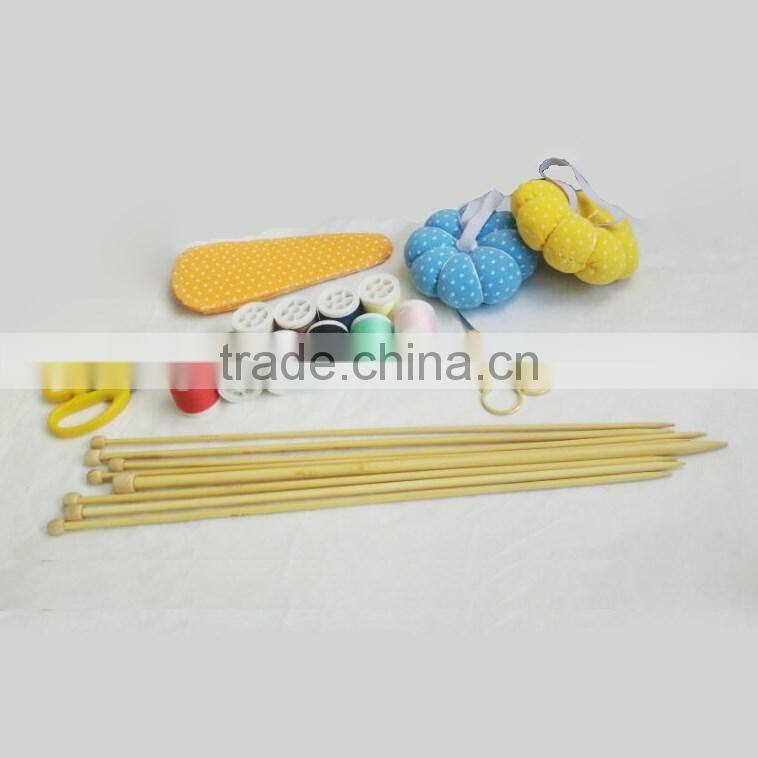D&D professional Blister Packaging bamboo Knitting Needles needlework materials accessories knitting needle set