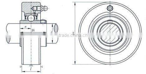 High quality insert ball bearing / pillow block bearing SA206