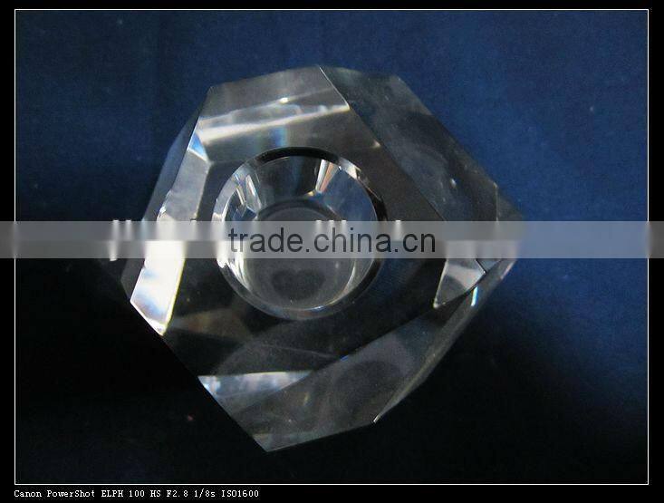 Irregular shape Crystal candlesticks