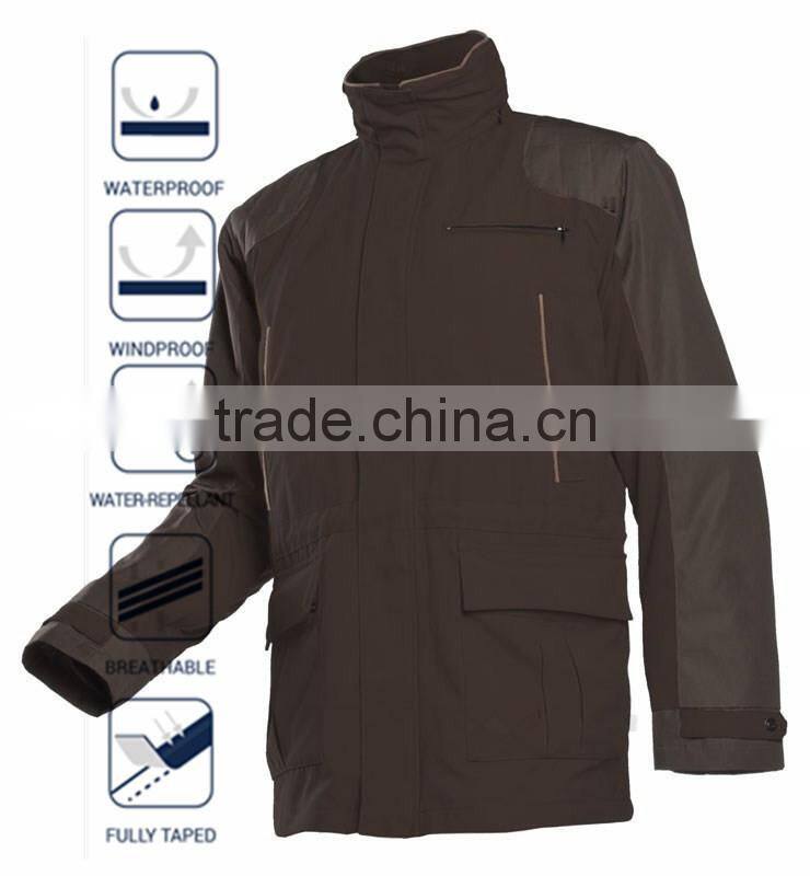 2016 White CAMO Hunting Jacket for winter