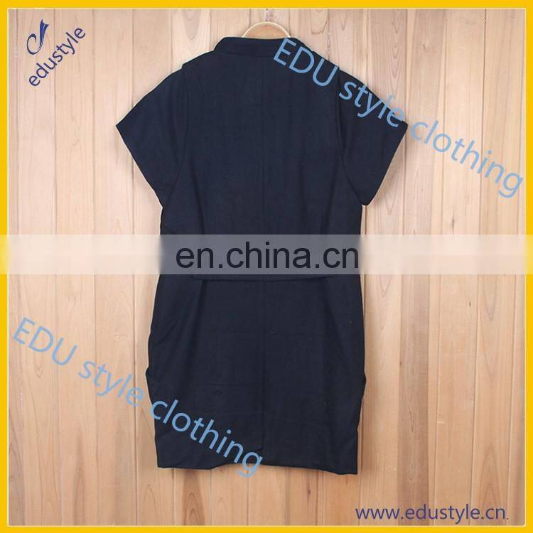 2017 Latest Design Winter Short Sleeve Woolen Coats And Jackets Woman