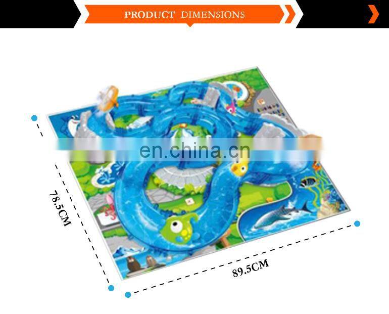 import wholesale eudcaitonal water fun Ocean Park track toy kids fishing rod from china