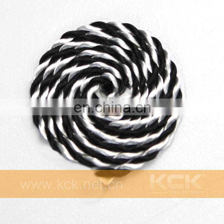 Custom Color hangtag string, polyester for fastener brand