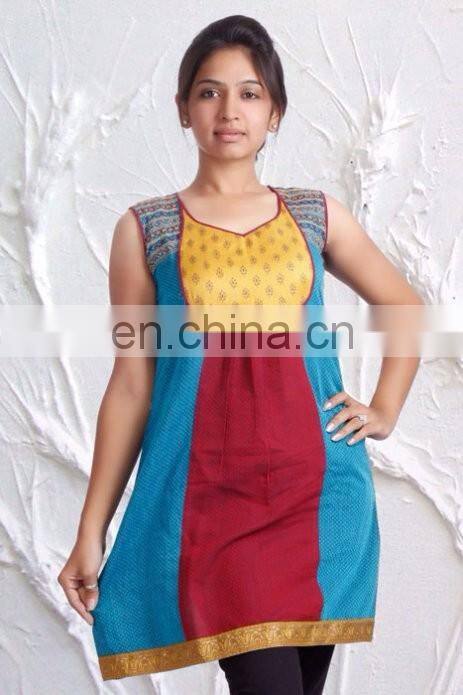 Wholesale custom Designe Ladies Long Latest Fashion tunics & tops