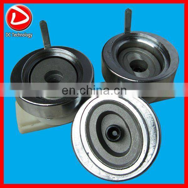 oval pin button machine of 69*45mm oval badge moulds with metal slide