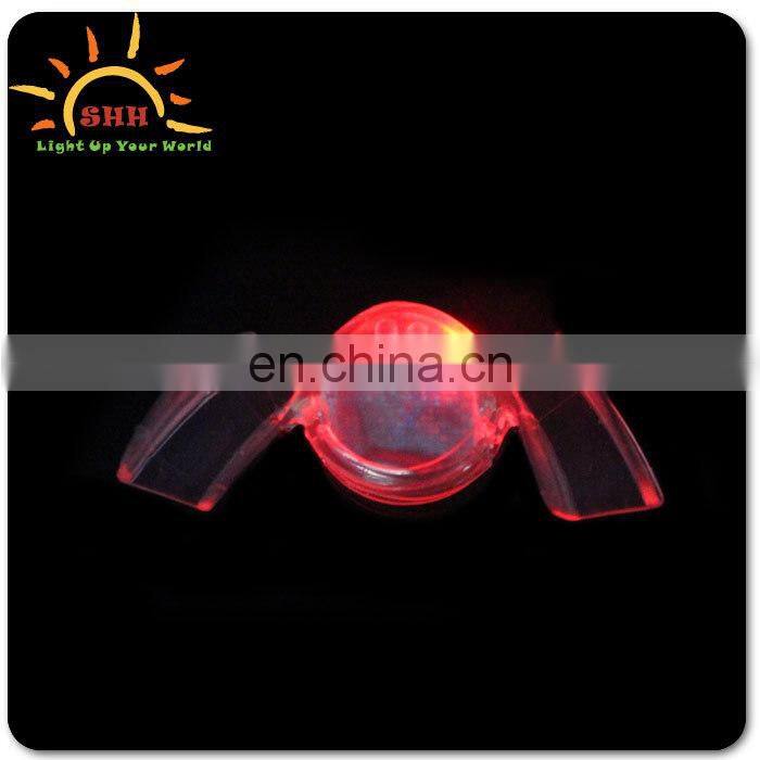 LED glow up teeth/false teeth toy with light/party decorative light teeth