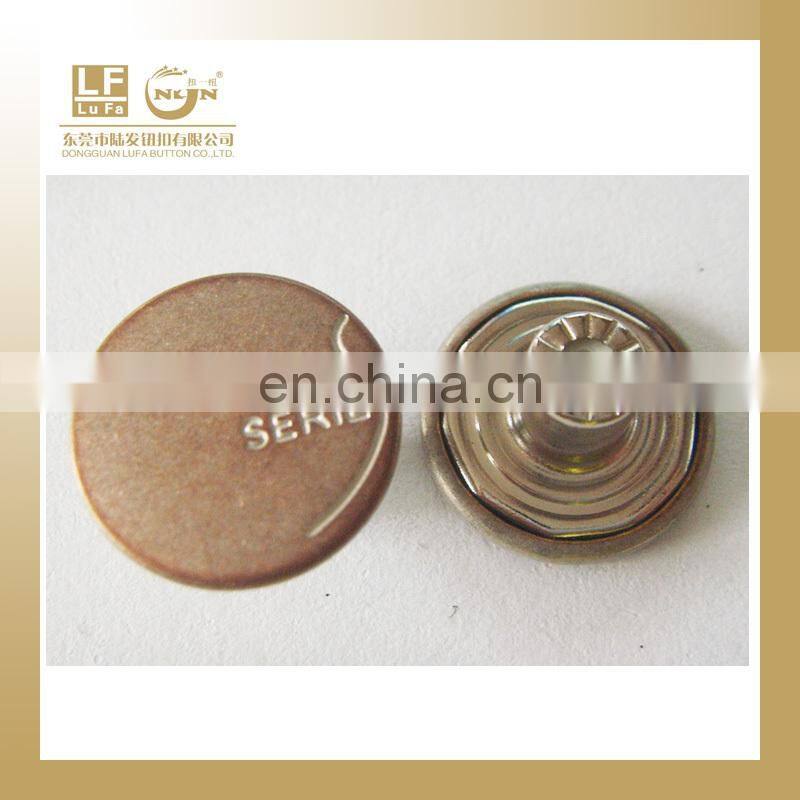 28L branded silver denim button for jeans and jacket
