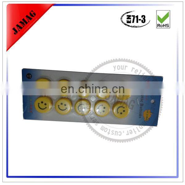 Jammymag plastic covered strong magnetic whiteboard magnet