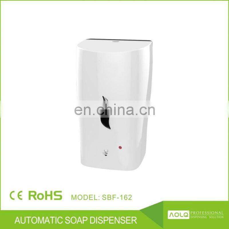 Unique refillable stainless steel elbow handwash soap and shampoo dispenser