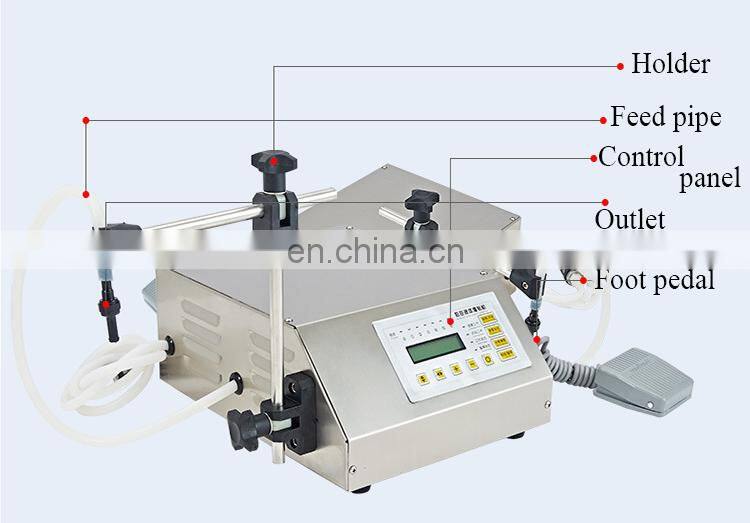 pure water filling machine automatic bottle filling machine liquid filling machine