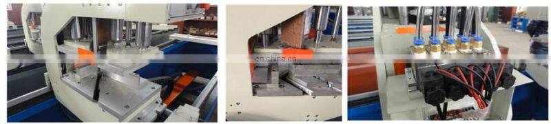 UPVC win-door machinery 4 head PVC window welding machine