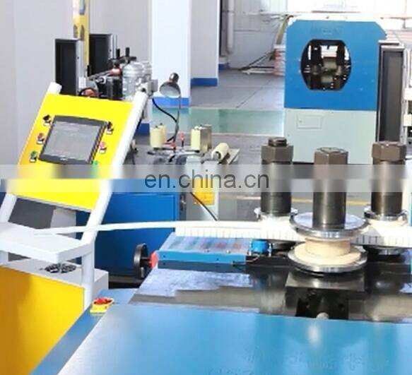 Automatic three rollers CNC aluminum bending machine for arch window and door
