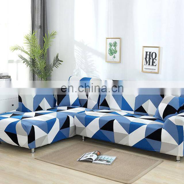 L Shape Corner Armchair Sectional Slipcover Sofa Covers Stretch Furniture Covers Elastic Sofa Covers