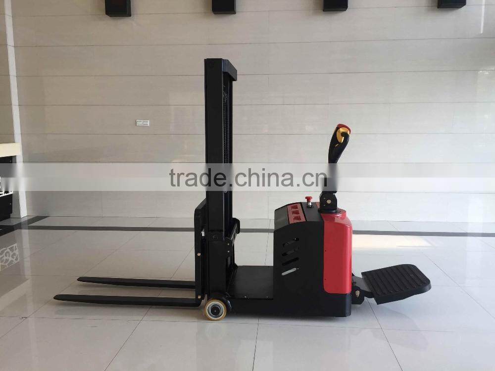 low price electric counterbalance forklift for warehouse use