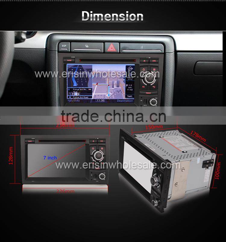 Erisin ES2028A 7" 2 Din Car DVD with Android 4.4.4 Can-Bus Decoder