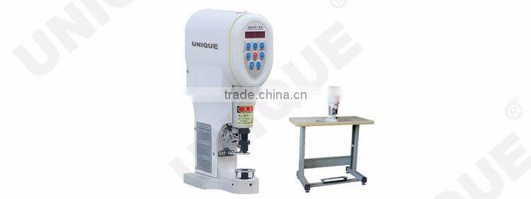 UN-818 snap fastening machine electronic snap button attaching machine