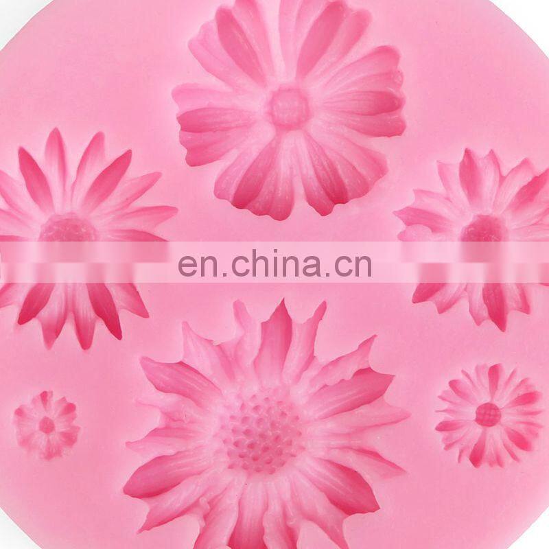 3D Flower Fondant Cake Making Tools DIY Silicone Sugar craft Baking Decorating Tool GF046