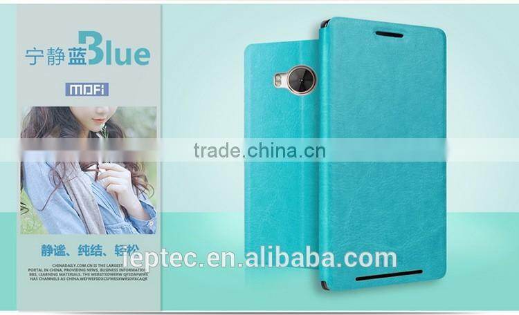 MOFi Case Housing for HTC One ME, Mobile Phone Coque Flip Leather Back Cover for HTC OneME