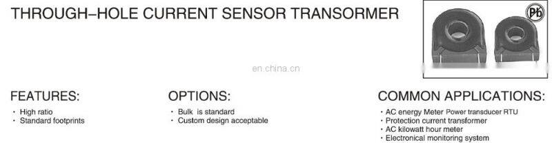PCB Micro Current Transformer / Transducer / Sensor