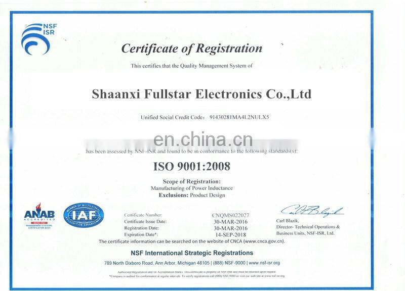 Customized cores sizes Nanocrystalline Core