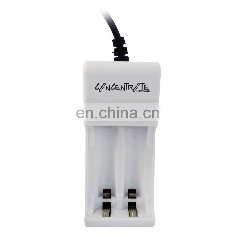 Doublepow DP-UK22 Intelligent 2 Slots USB Battery Charger for 1.2V AA, AAA Ni-MH Ni-CD Rechargeable Battery