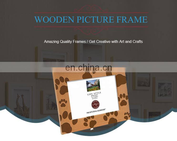 New design china unfinished wood picture frames wholesale