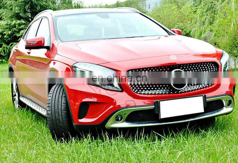 Diamond radiator style front bumper mesh grille grill for Mercedes Benz GLA class X156 W156 2014-2016