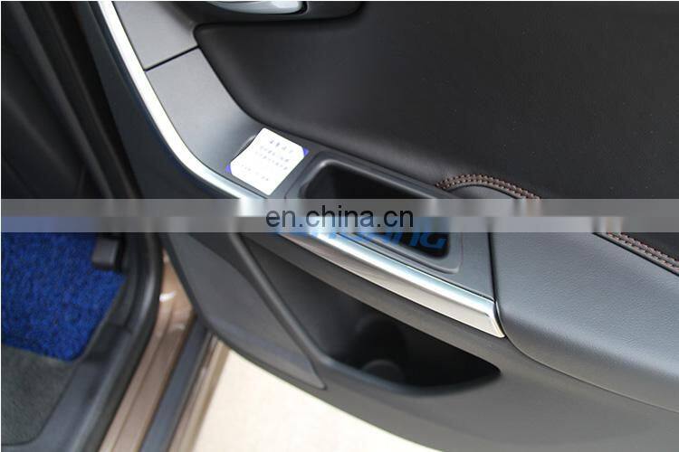 Black Beige Front And Rear Door Handle Storage Box For Volvo XC60 Car-Styling Container Holder Tray Accessories