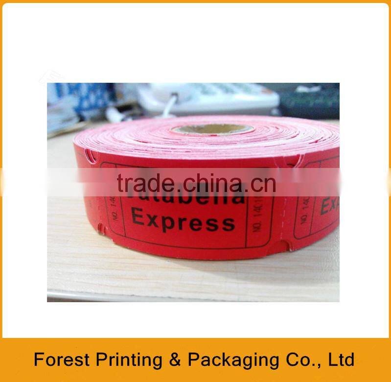 Custom ticket printing,custom lottery ticket wholesale