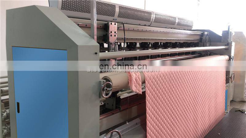 UT1800S non woven fabrics Bed Sheet Four-Piece Suit Automatic ultrasonic quilt making machine with vertical cutte