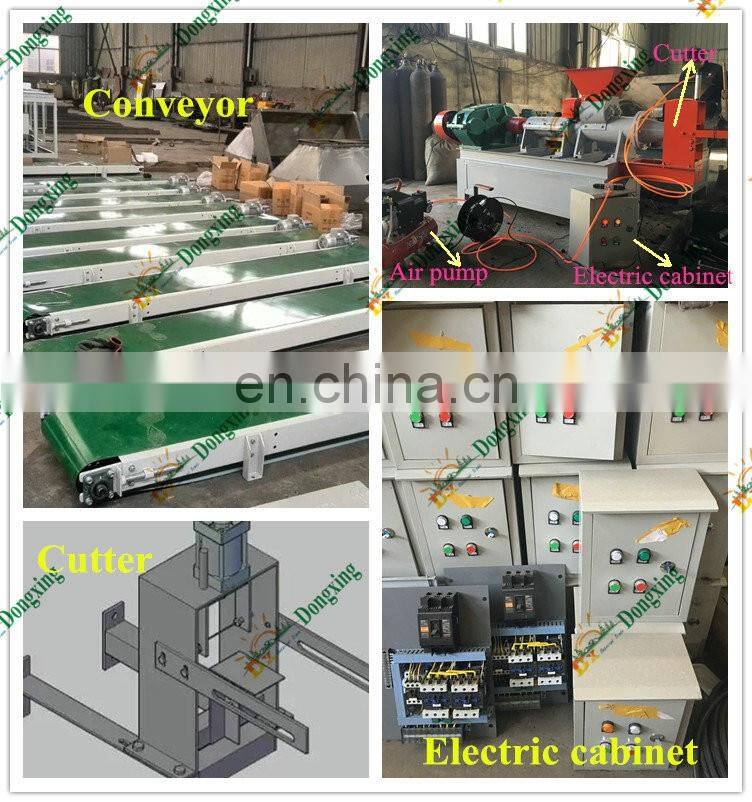 China manufacture wood charcoal coco peat briquettes press machine