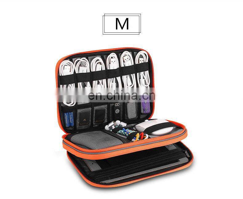 Cable Gadget Organizer Storage Bag Pouch Portable Electronic Accessories Case For Cord Charger Hard Drive Earphone USB SD Card