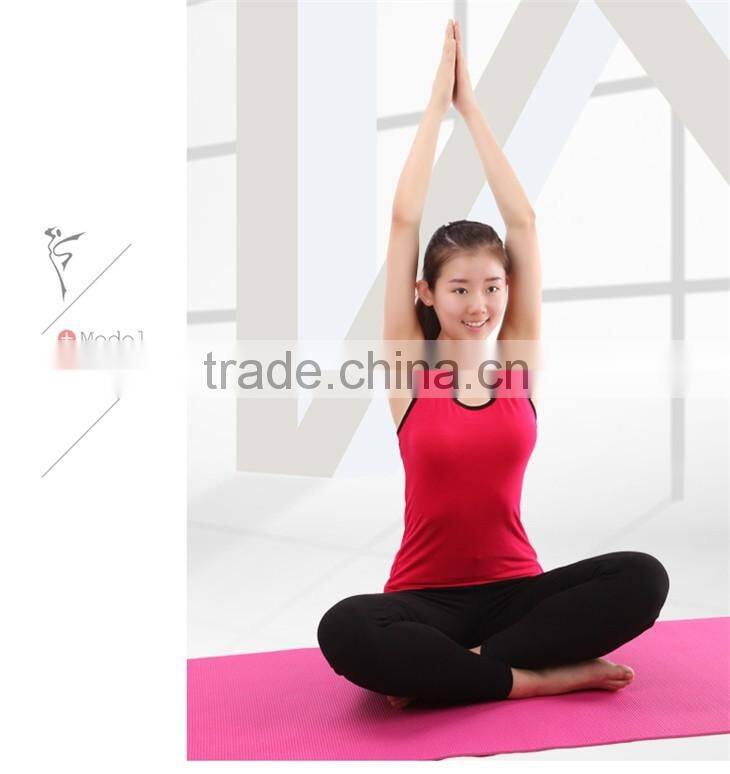 Breathable Cotton Lycra Adult Tank Racer Yaga and Sports Top