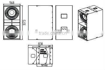 YS-LA12B Line Array Sound System