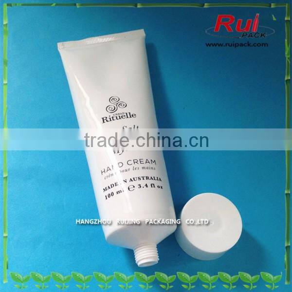 38mm diameter Laminated tube with wall screw cap, Black offset printing tubes