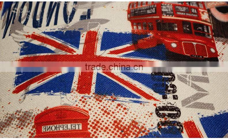 Comfortable 18 inch Customized digital printing outdoor cushion cover