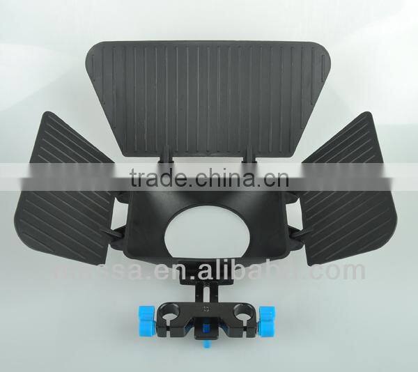 Hot sale nice quality china massa matte black cardboard box,dslr rig follow focus matte box