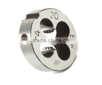 BSW Inch 1 / 4 - 20 Coarse Thread Thread Cutting Die Bright End