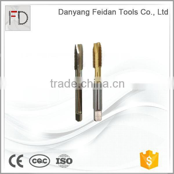 Metric Size Titanium Coated Ground HSS Thread Roll Forming Tap