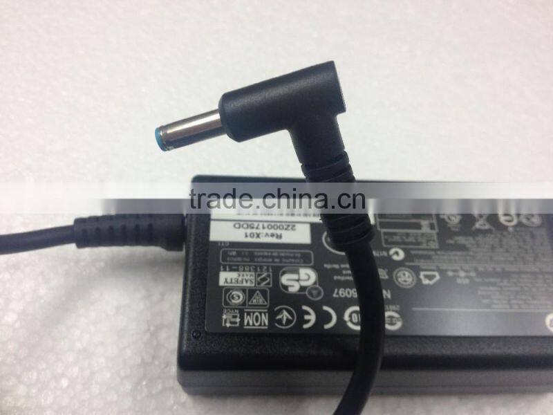 Newest 4.5*3.0mm blue tip battery charger for hp 719309-001 19.5v 2.31a power charger