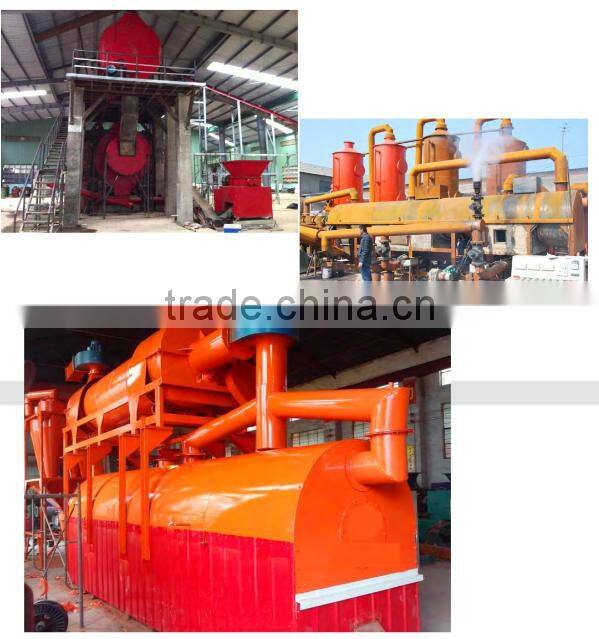 High output rate biomass wood charcoal plant supplier