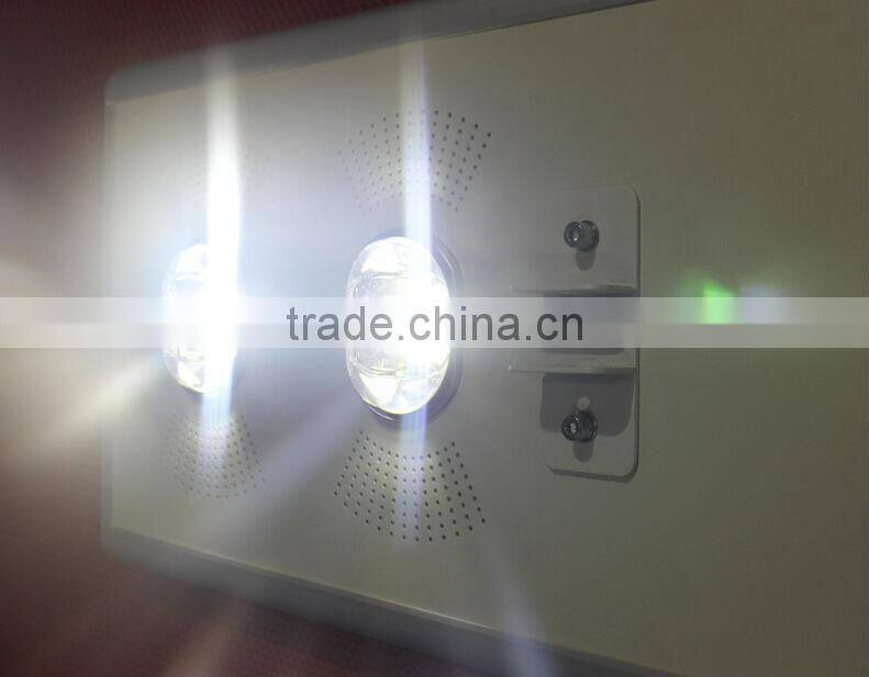 70 Watt solar Led Street Light, Smart All In one Solar Street Light Led IP65 CE ROHS with 5 years lithium battery