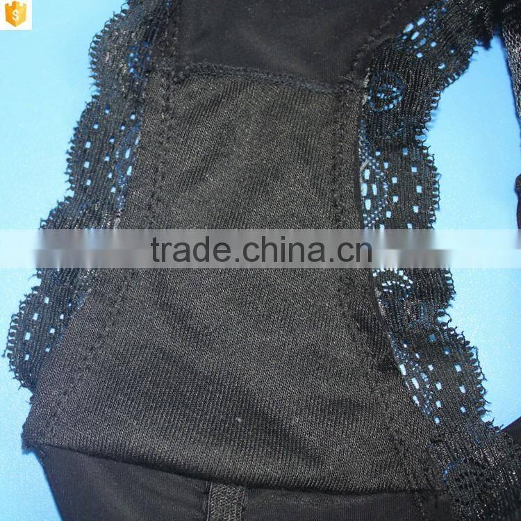 2016 trade assurance printed floral embroidery bra set shantou