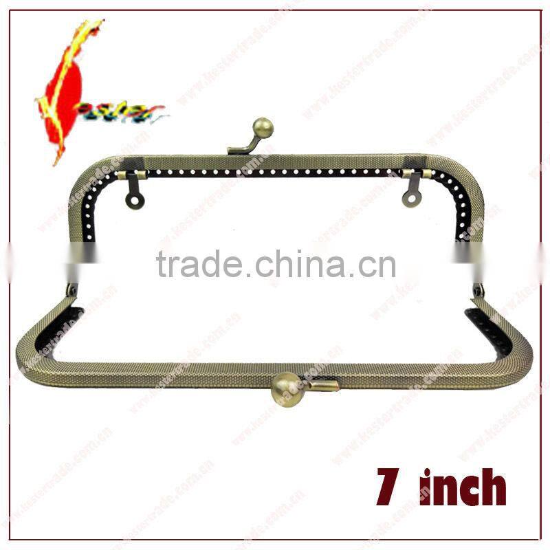 metal screw purse frame purse frame handle clip