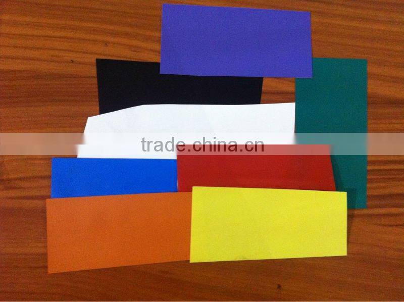 A4 rubber magnet with colourful PVC