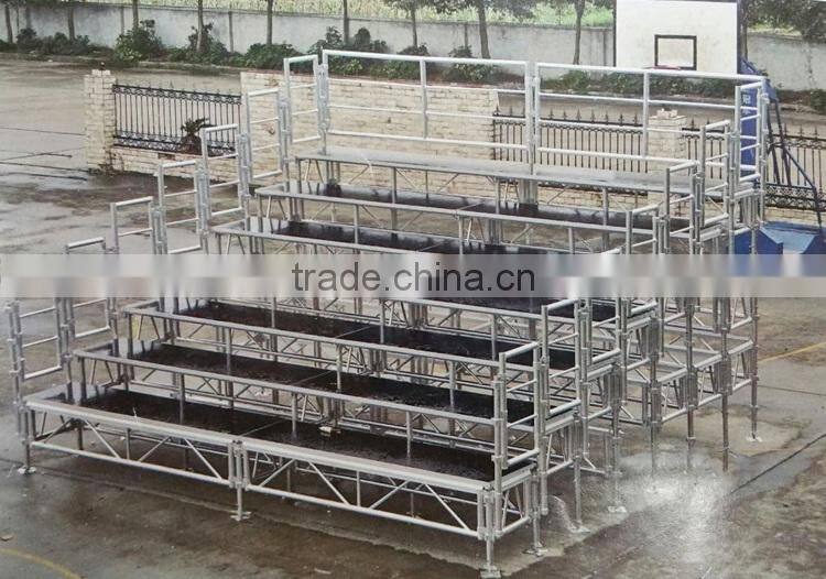 factory outlets indoor telescopic grandstand