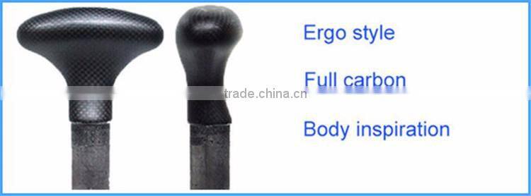 3 piece full carbon sup paddle adjustable