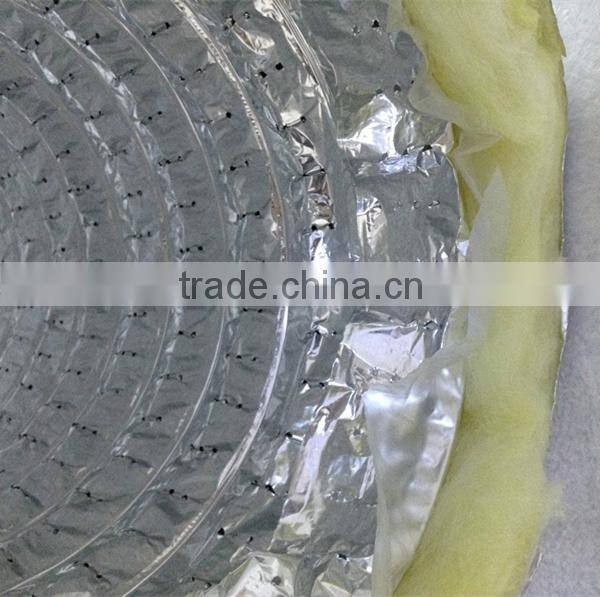 Single Layer Acoustic Insulated Flexible Air Duct for HVAC Systems / Aluminum Flexible Air Duct