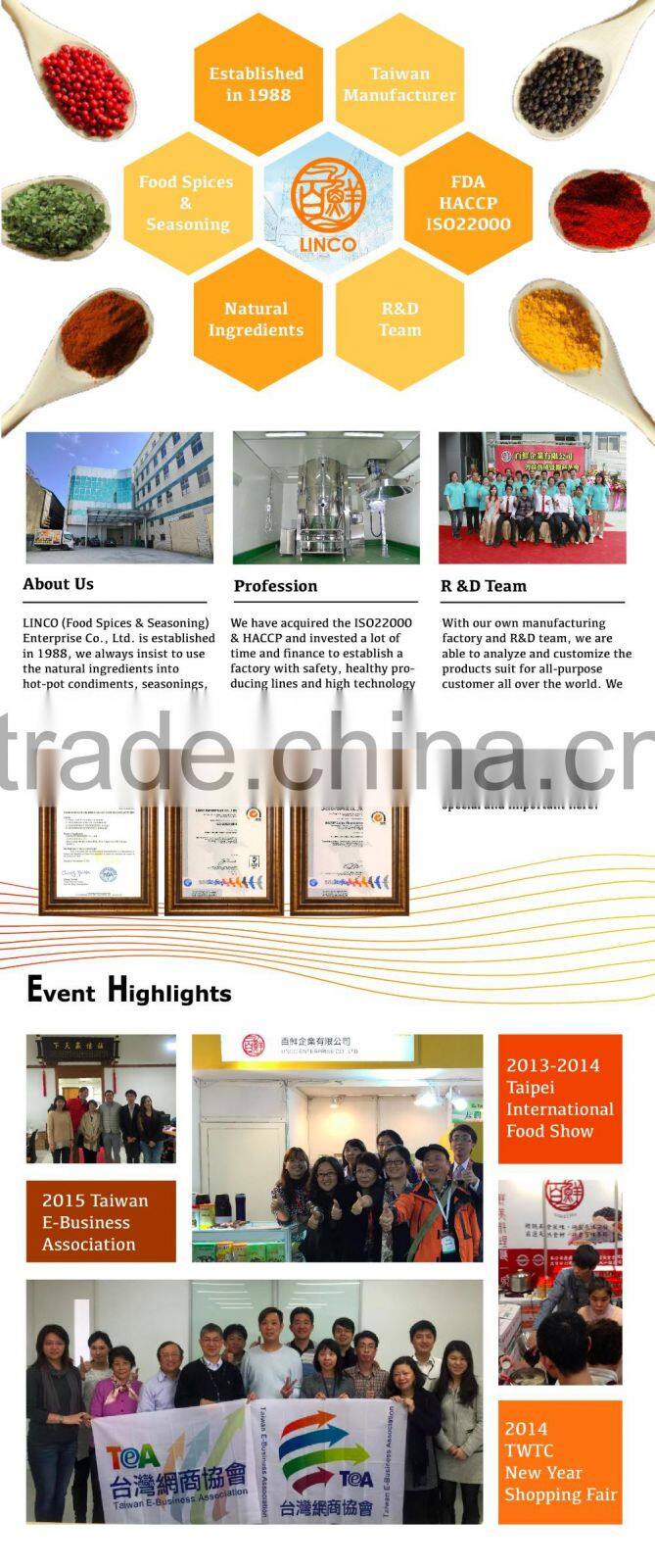 Best Quality Natural Sarawak Spices Ground Black Pepper Powder